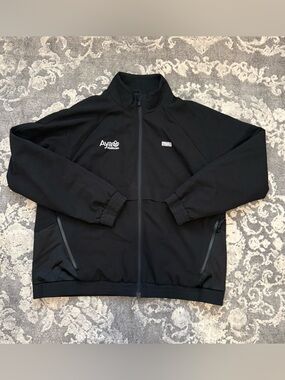 Figs Sydney Black Lightweight Jacket Aya Healthcare